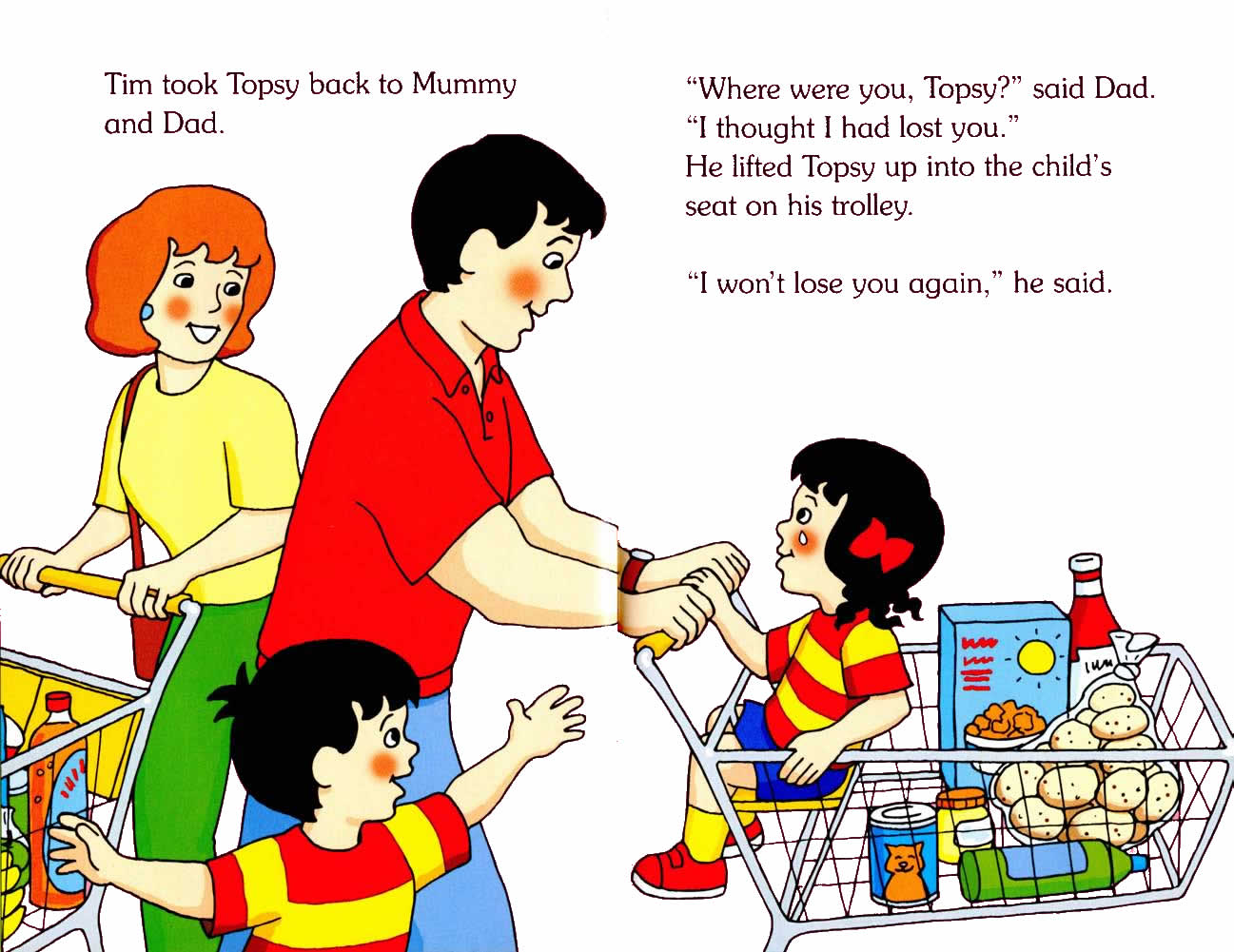 Ladybird - Topsy Tim Books - Little Shoppers (08),绘本,绘本故事,绘本阅读,故事书,童书,图画书,课外阅读